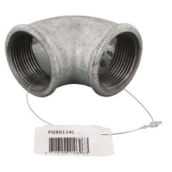 90° alkūnė, vidpadžio sriegis 1 1/4" FG90114L