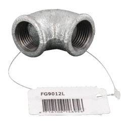 90° alkūnė, vidpadžio sriegis 1/2" FG9012L