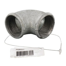 90° alkūnė, vidpadžio sriegis 1" FG901L