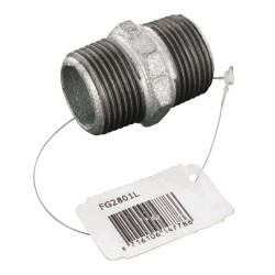 Dvigubas nipelis, išorinis sriegis, zinf. 1" FG2801L