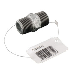 Dvigubas nipelis, išorinis sriegis, zinc. 1/2" FG28012L