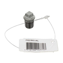 Cinkuotas išorinis 1/4 colio kamštis FG29014L