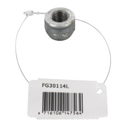 Apvalus dangtelis, vidinis sriegis, cinkuotas 1/4" FG30114L