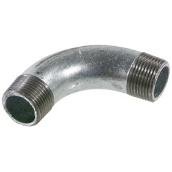 90° alkūnė, išorinis/išorinis, cinkuota, 1 1/4" FG3114