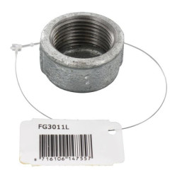 Apvalus dangtelis, vidinis sriegis, zinc. 1" FG3011L