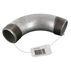 90° alkūninis sriegis, išorinis, cinkuotas 1 1/2 FG3112L