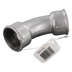 Alkūnė 45° cinkuota 2xF 1 1/4" FG41114L