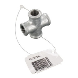 Skersinė detalė su vidiniu sriegiu, cinkuota 1/4" FG18014L