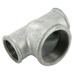 T formos jungtis, cinkuota 1"x1 1/2" FG1301112