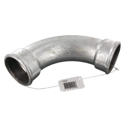 90° alkūninis sriegis, cinkuotas, 2" FG22L