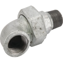 90° cinkuota jungtis F/M 3/4" FG9734