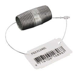 Vamzdžio nipelis cinkuotas 1/2"x40mm FG231240L