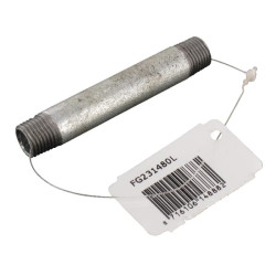 Vamzdžio nipelis cinkuotas 1/4"x80mm FG231480L