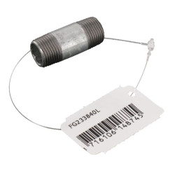 Vamzdžio nipelis cinkuotas 3/8"x40mm FG233840L