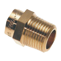 Tiesi jungtis 1/2" Tx15mm 82322