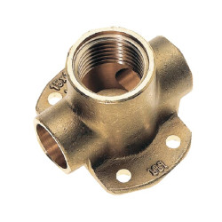 Sieninė plokštė + trišakis 15 mm x 1/2" x 15 mm 90650