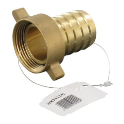 Žarnos antgalis 1 1/4" su užsukamu dangteliu 1 1/4" vidiniu sriegiu WK34114L