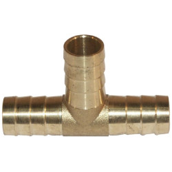 T formos žarnos jungtis, 5/8 colio, žalvaris, WK34299