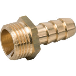 Žalvarinė žarnos jungtis 13 mm x M 1/2" FG521213MSL