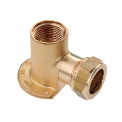 Sieninė plokštė + alkūnė 90° 3/4"x22mm 82573