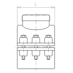 PP spaustuko balnelis 63 mm x 1 1/4" F 7063114