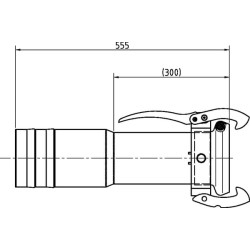 5 colių vidinis sriegis su 6 colių žarnos antgaliu 5204006Z