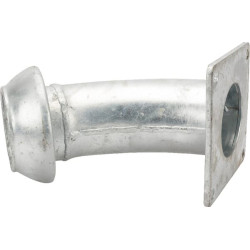 4 colių 45° kvadratinio kampo flanšinė alkūnė su išoriniu sriegiu 4103045BR