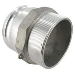 Camlock tipo F 4" išorinis sriegis, aliumininis HCN100FAL102