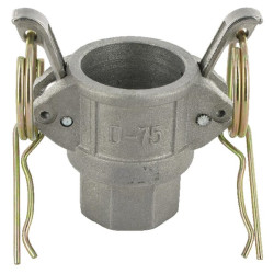 Camlock tipo D tipo 3/4" vidinis sriegis, aliuminis HCN100DAL019