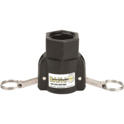 Camlock 1" moteriškas x 1" BSP moteriškas bandžos jungtis 100DB