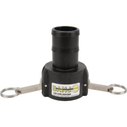 Camlock 2" vidinis x 2" žarnos antgalis Banjo 200C