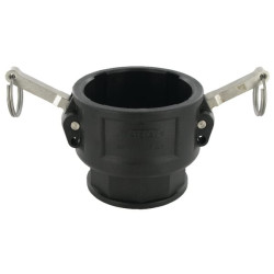 „Camlock“ tipo D 3 colių vidinis sriegis, 2 1/2 colio polipropilenas, 18109D8