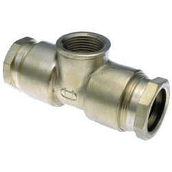 Žalvarinės jungiamosios detalės colių serija T WK9010R20