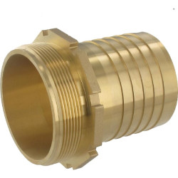 Žalvarinis presuojamas jungiamasis elementas, 75 mm, 3 colių išorinis skersmuo. HCN120HBR075075