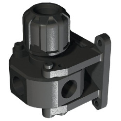 Aliuminio linijos kolektorius Ø20mm 3x1/2" 011LA0108