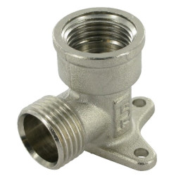 Aliuminio linijos sieninė plokštė 1/2" įvado/išvado 011LA0044