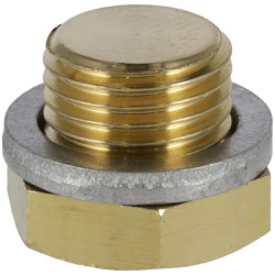 Kamštis JET/K/KV 1/4" žalvaris R00005653