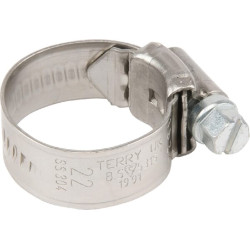 Žarnos spaustukas 14-22 mm Nerūdijančio plieno, labai tvirtas RVS1422HCS