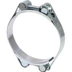 Žarnos spaustukas, 110-120 mm, dvigubas varžtas, dviguba juosta, DIN912, cinkuotas Kramp DBHC110120