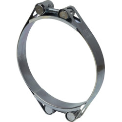 Žarnos spaustukas, 140-150 mm, dvigubas varžtas, dviguba juosta, DIN912, cinkuotas Kramp DBHC140150