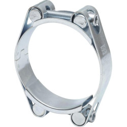 Žarnos spaustukas, 60-70 mm, dvigubas varžtas, dviguba juosta, DIN912, cinkuotas Kramp DBHC6070