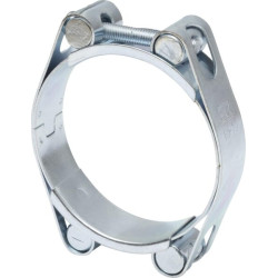 Žarnos spaustukas, 60-70 mm, dvigubas varžtas, dviguba juosta, DIN912, cinkuotas Kramp DBHC6070