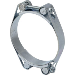 Žarnos spaustukas, 100-110 mm, dvigubas varžtas, dviguba juosta, DIN912, cinkuotas Kramp DBHC100110