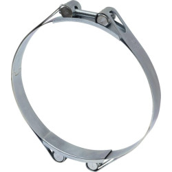 Žarnos spaustukas, 180-190 mm, dvigubas varžtas, dviguba juosta, DIN912, cinkuotas Kramp DBHC180190