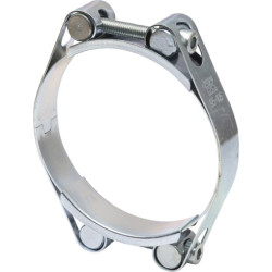 Žarnos spaustukas, 95-105 mm, dvigubas varžtas, dviguba juosta, DIN912, cinkuotas Kramp DBHC95105