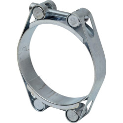 Žarnos spaustukas, 90-100 mm, dvigubas varžtas, dviguba juosta, DIN912, cinkuotas Kramp DBHC90100