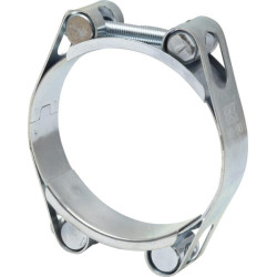 Žarnos spaustukas, 80-90 mm, dvigubas varžtas, dviguba juosta, DIN912, cinkuotas Kramp DBHC8090