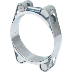 Žarnos spaustukas, 75-85 mm, dvigubas varžtas, dviguba juosta, DIN912, cinkuotas Kramp DBHC7585