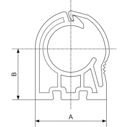 Prevost vamzdžių spaustukas 63 mm + M6 F AVRCI63