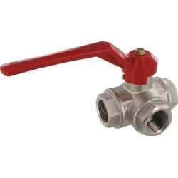 Rutulinis vožtuvas L 1" IT/IT 3 padėčių KS31L